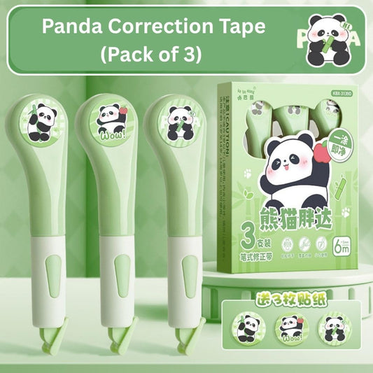 Panda Correction Tape (3pcs set)