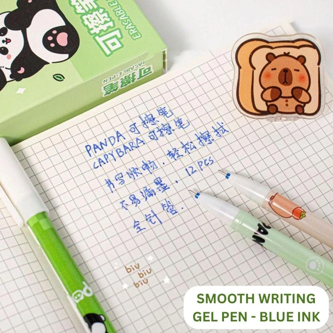Erasable Panda Gel Pen