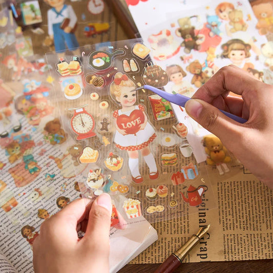 Paper Doll Mate Stickers