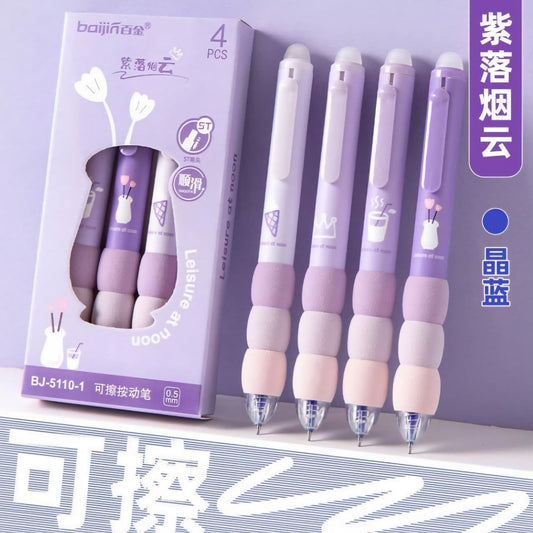 Purple Bloom (Set of 4 pens)