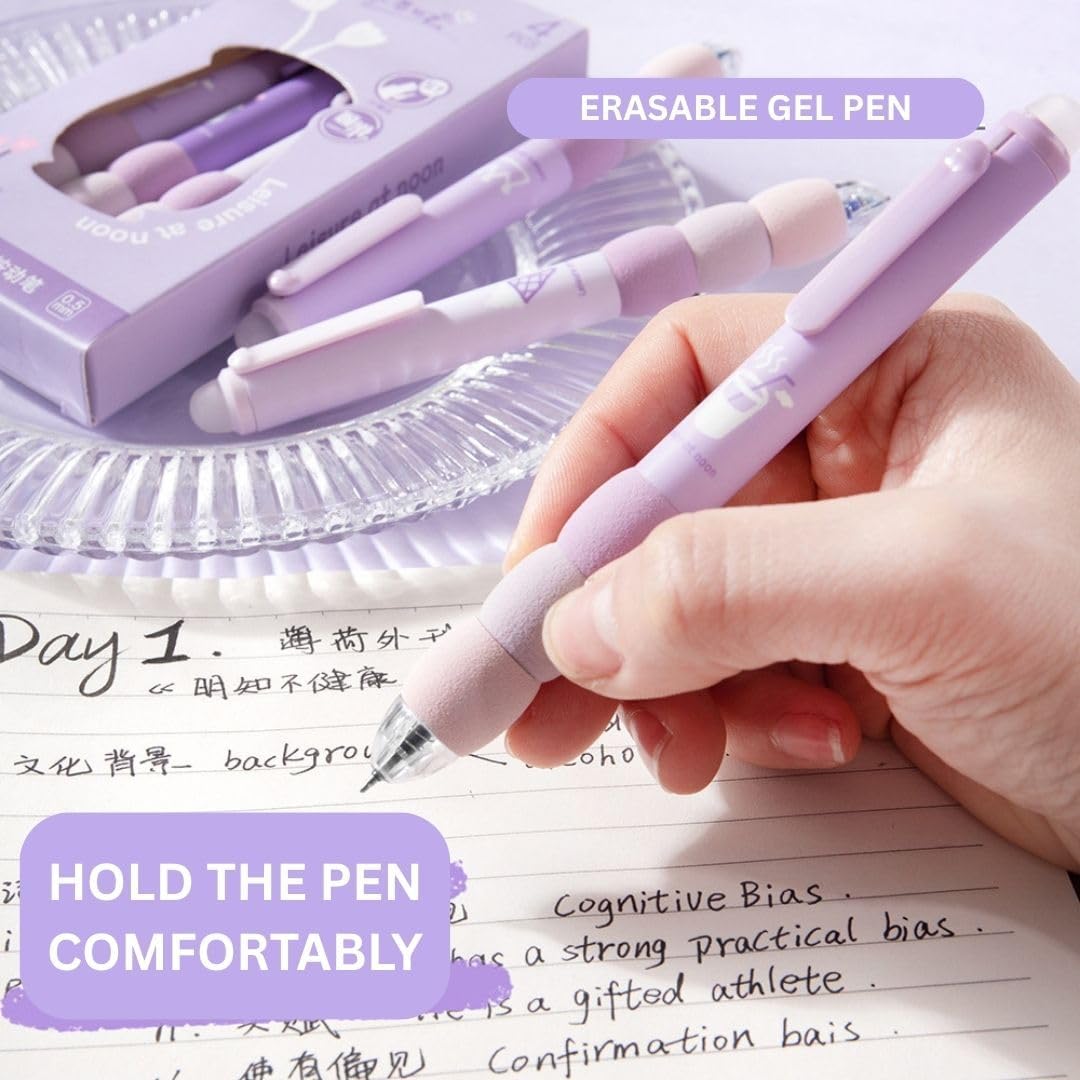 Purple Bloom (Set of 4 pens)
