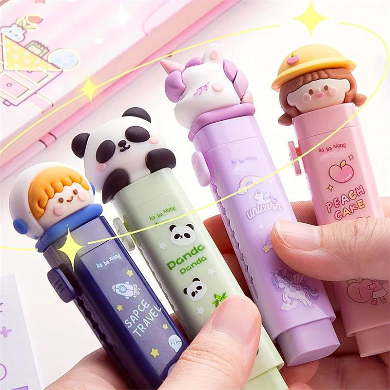 Panda Push Pull Eraser