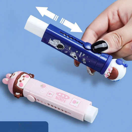 Panda Push Pull Eraser