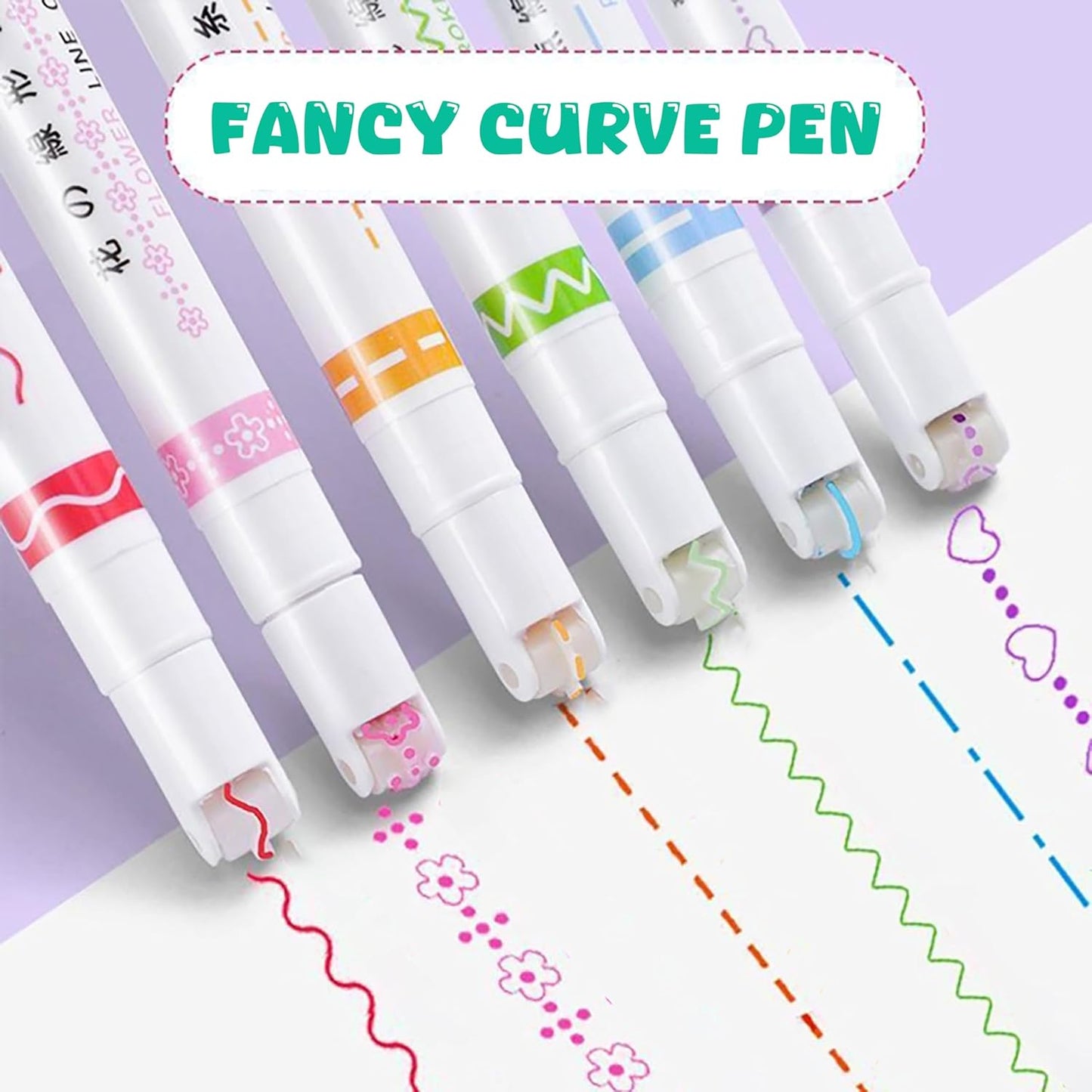 Roller pen (Set of 6 pens)