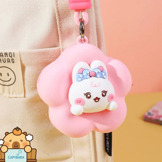 Cute Animal Silicone Pouch