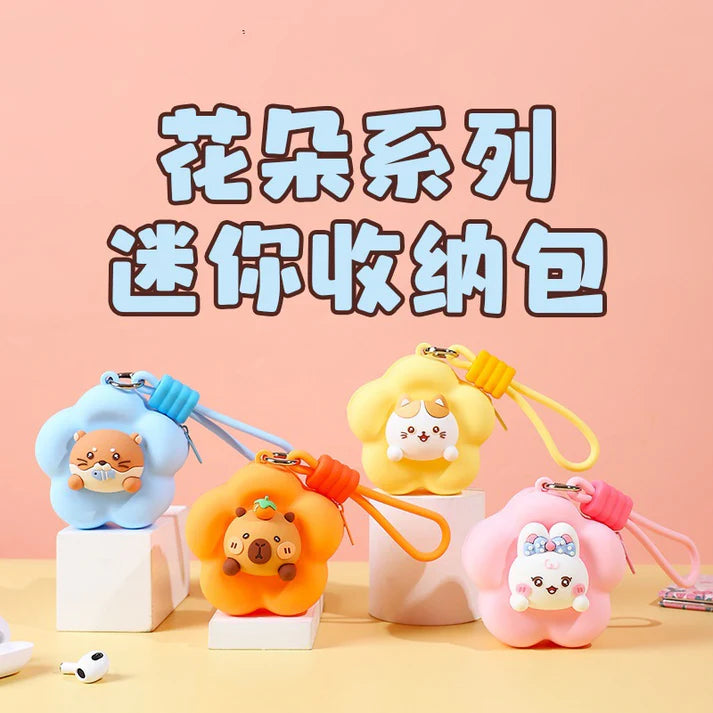 Cute Animal Silicone Pouch