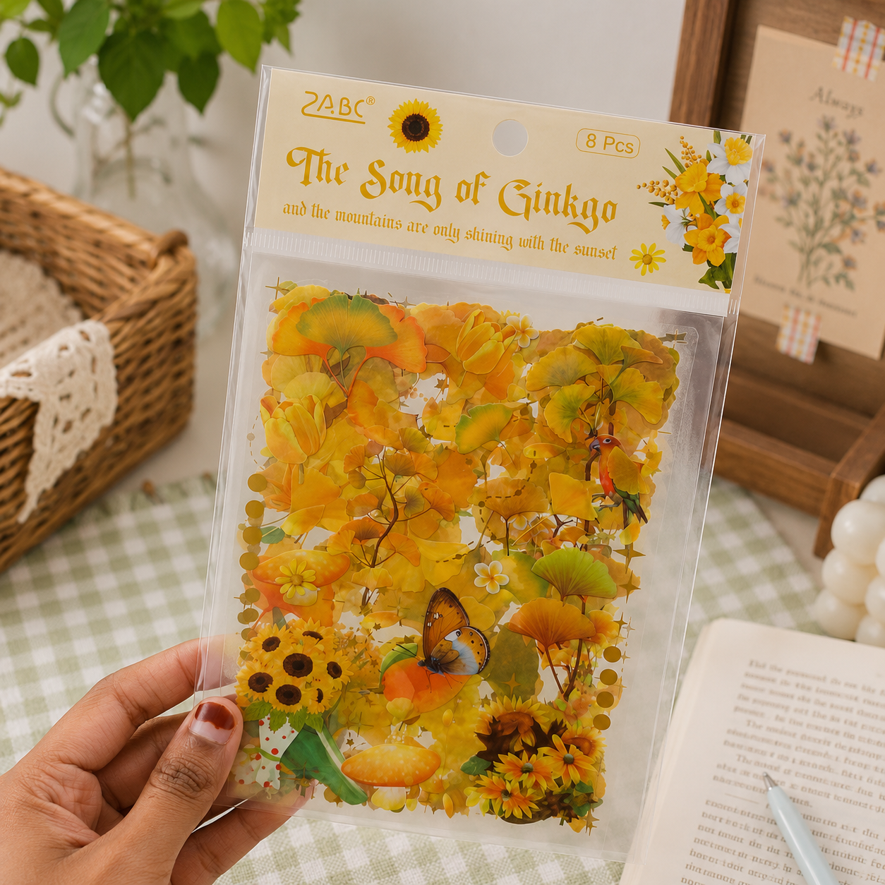 Song of Leaves Stickers