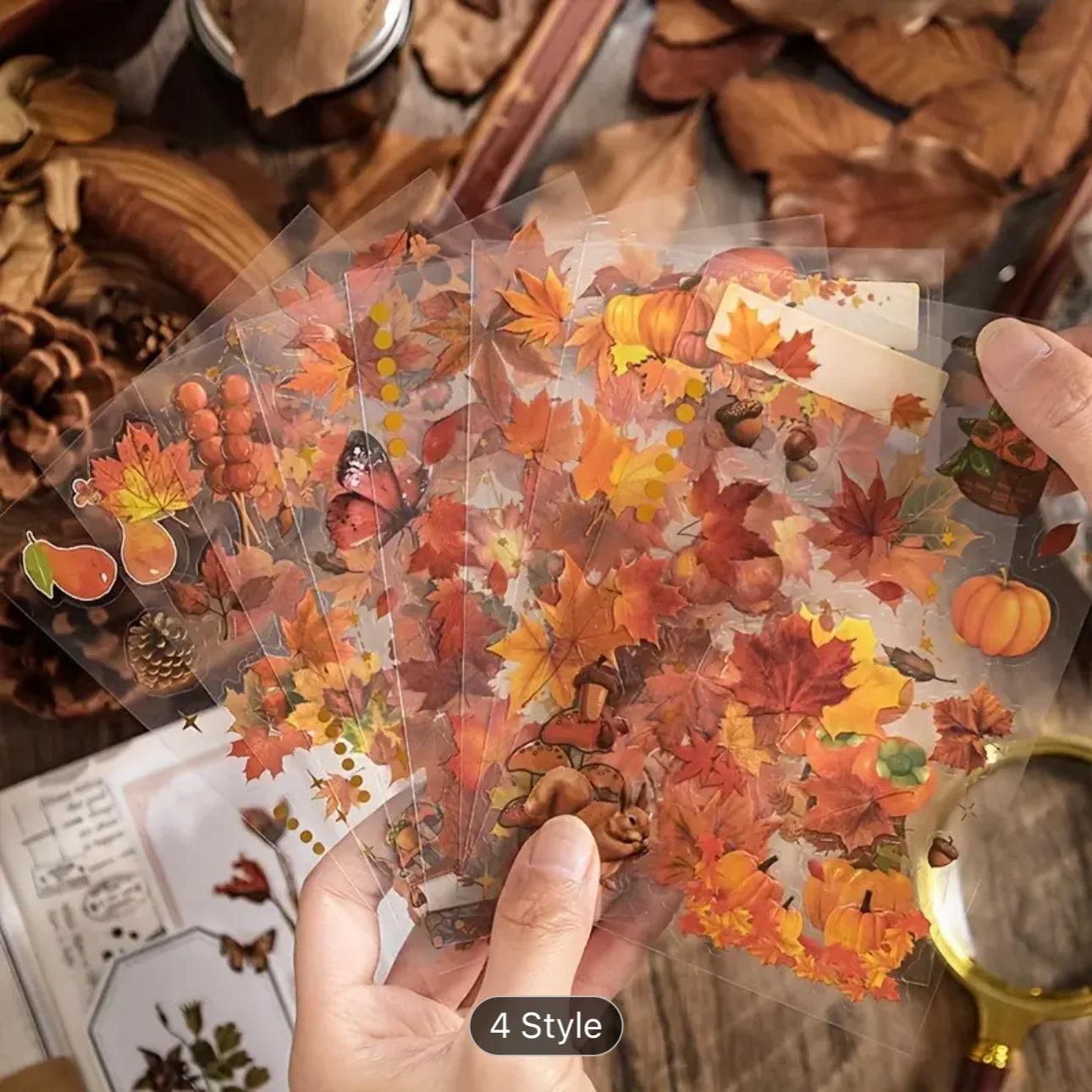 Song of Leaves Stickers