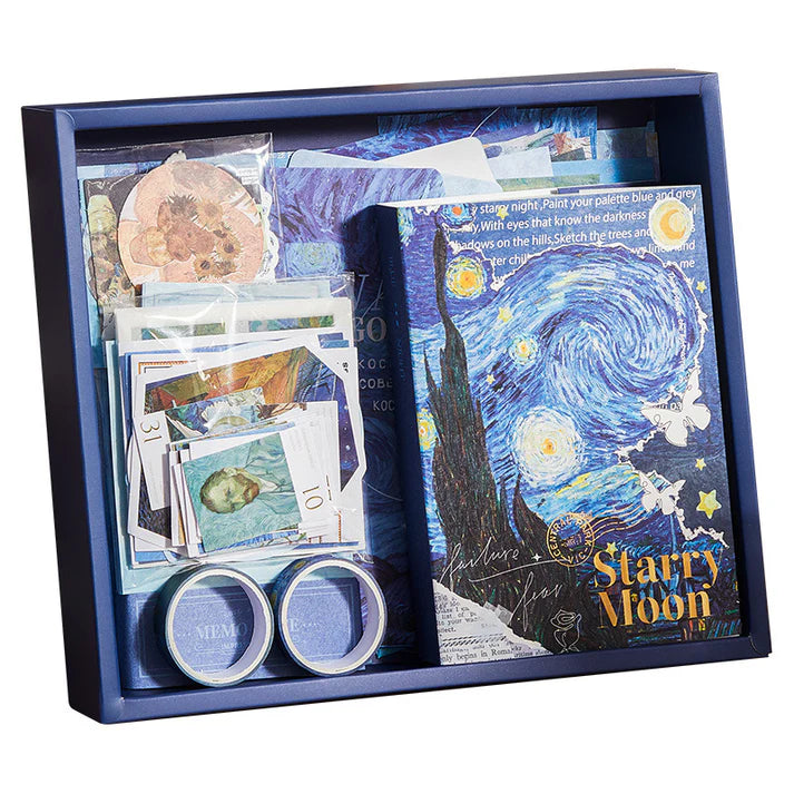 Starry Moon Van Gogh Journaling Kit