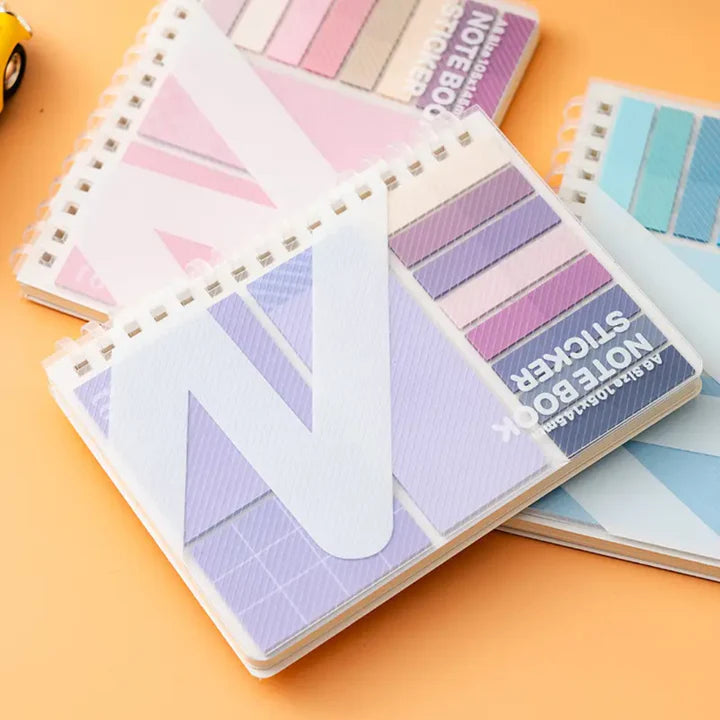 Pocket Planner Notebook with Sticky Notes