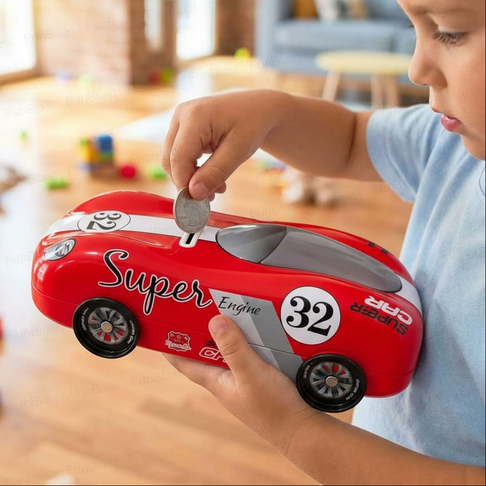 Super Car Money Bank with Password