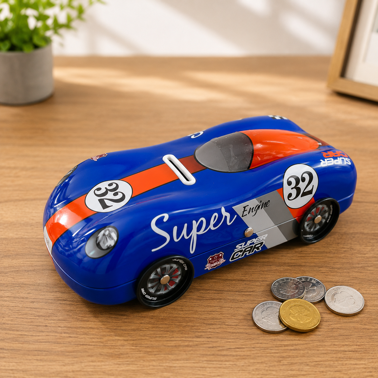 Super Car Money Bank with Password