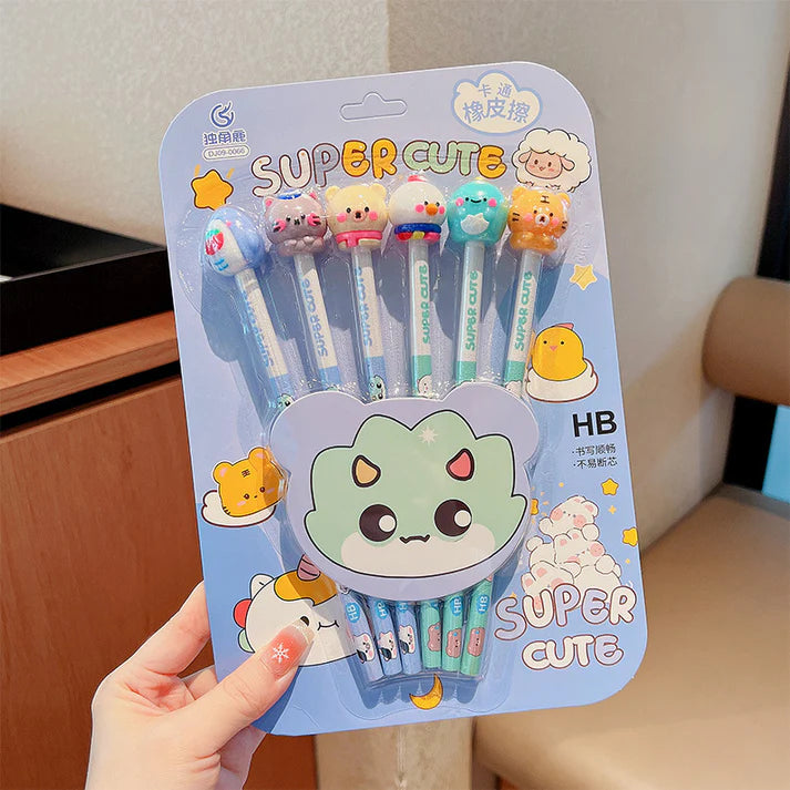 Supercute Pencil with Eraser