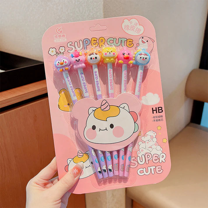 Supercute Pencil with Eraser