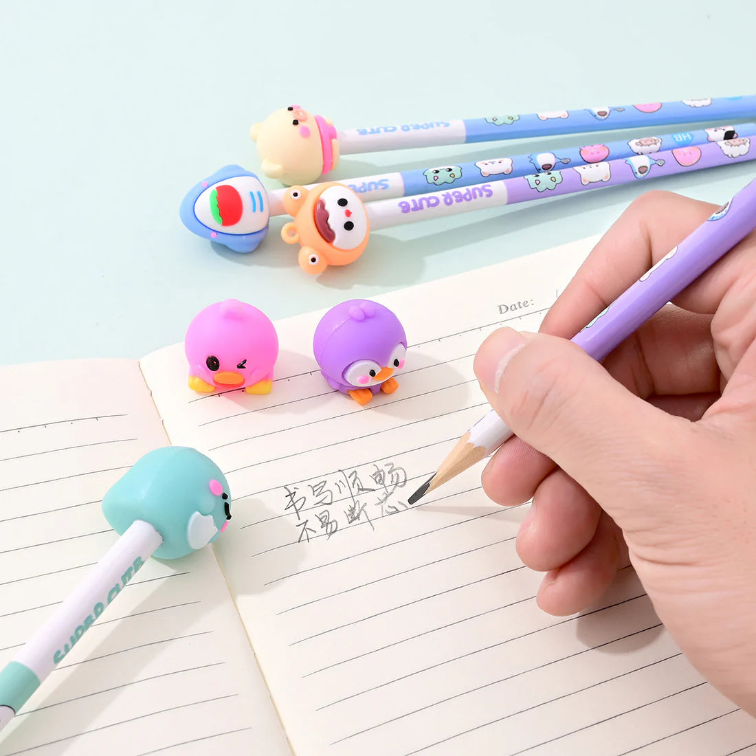 Supercute Pencil with Eraser