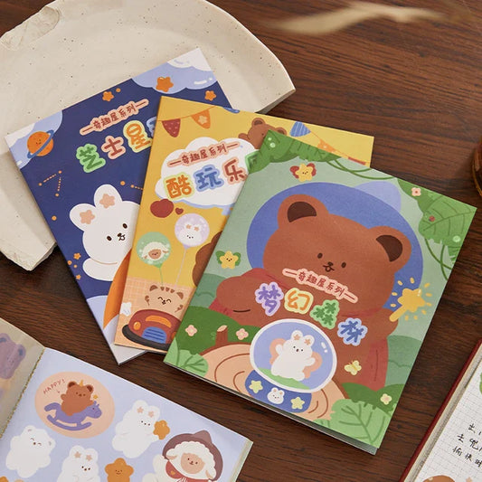 Teddy Sticker Book