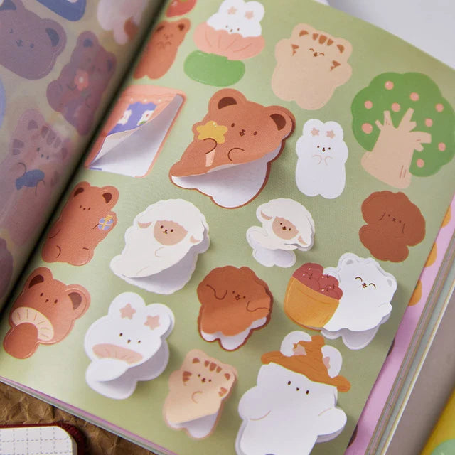 Teddy Sticker Book