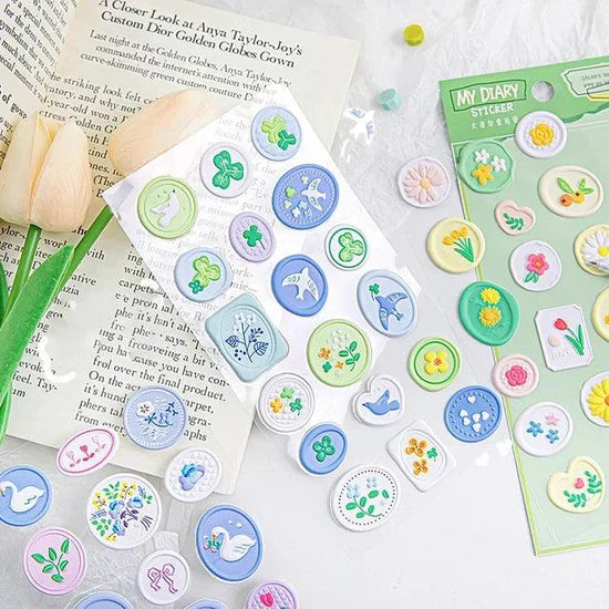 Wax Stamp Stickers