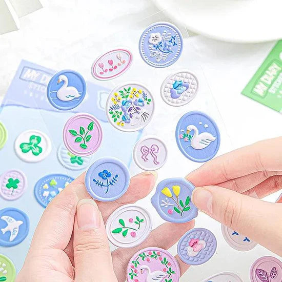 Wax Stamp Stickers