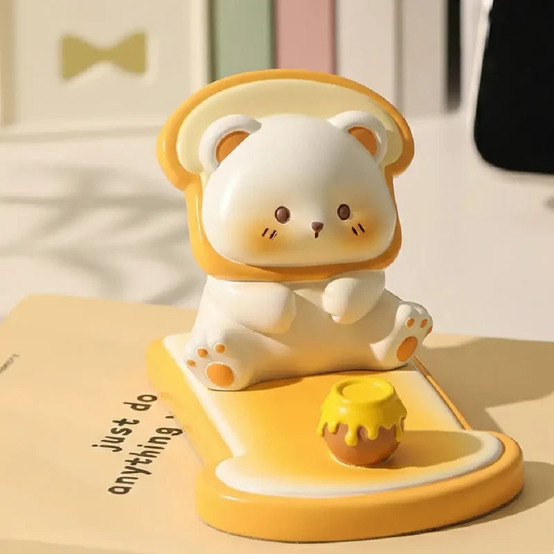 Creamy Bear Mobile Holder
