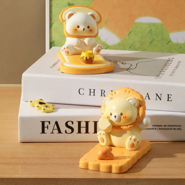 Creamy Bear Mobile Holder