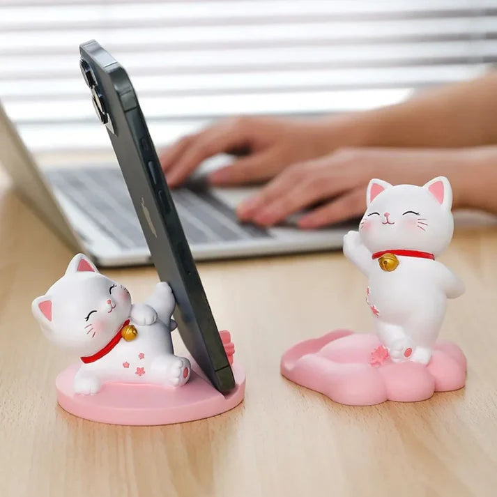 Sakura Kitty Mobile Holder